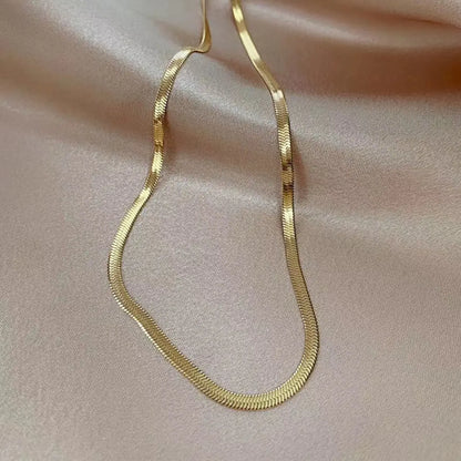 Teja Snake Chain - 18K Gold Anti-Tarnish