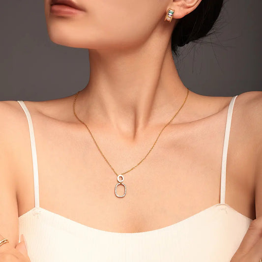 Laura Minimal Necklace - 18K Gold Anti-Tarnish