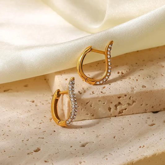 Shreya Cuff Earring - 18K Gold Anti-Tarnish