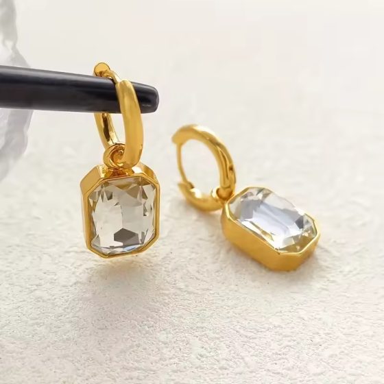 Lena Celestia Earrings - 18K Gold Anti-Tarnish