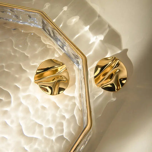 Pragya Statement Earrings - 18K Gold Anti-Tarnish