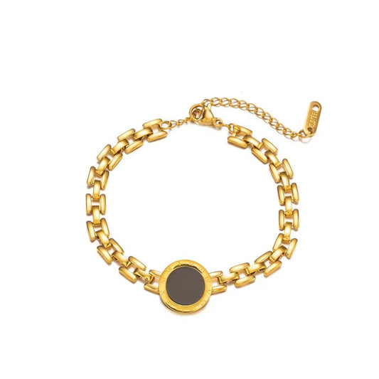 Roman Chain Bracelet – 18K Gold Anti-Tarnish