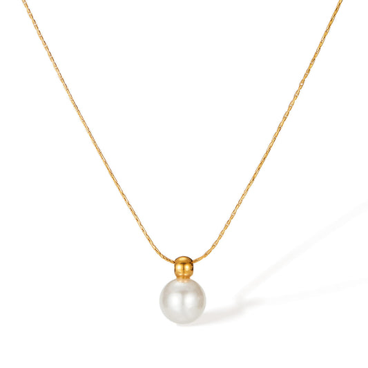 Hestia Orb Necklace - 18K Gold Anti-Tarnish
