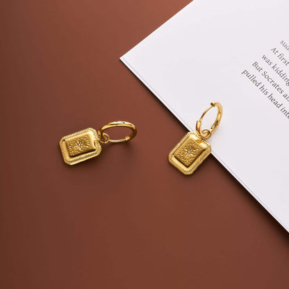 Golden Era Huggies - 18K Gold Anti-Tarnish