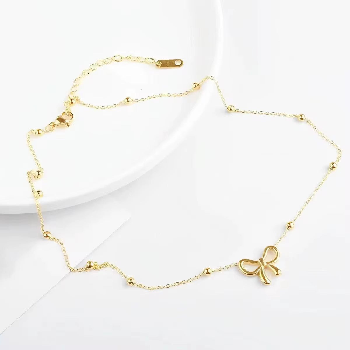 Vega Grace Necklace - 18K Gold Anti-Tarnish