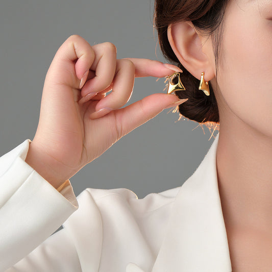 Fiora Radiance Earrings - 18K Gold Anti-Tarnish
