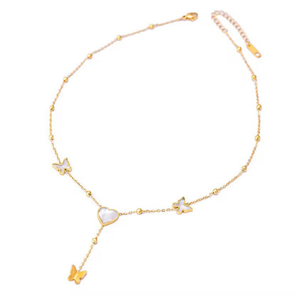 Leka Butterfly Necklace - 18K Gold Anti-Tarnish