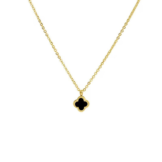 Zara Clover Necklace – 18K Gold Anti-Tarnish