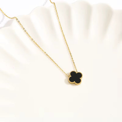 Zara Clover Necklace – 18K Gold Anti-Tarnish