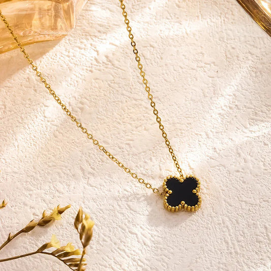 Zara Clover Necklace – 18K Gold Anti-Tarnish