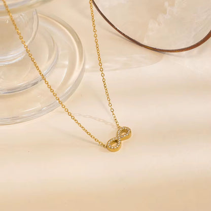 Navi Infinity Minimal Necklace - 18K Gold Anti-Tarnish