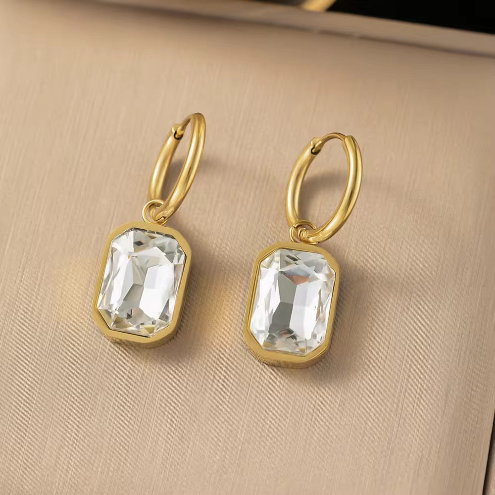 Lena Celestia Earrings - 18K Gold Anti-Tarnish