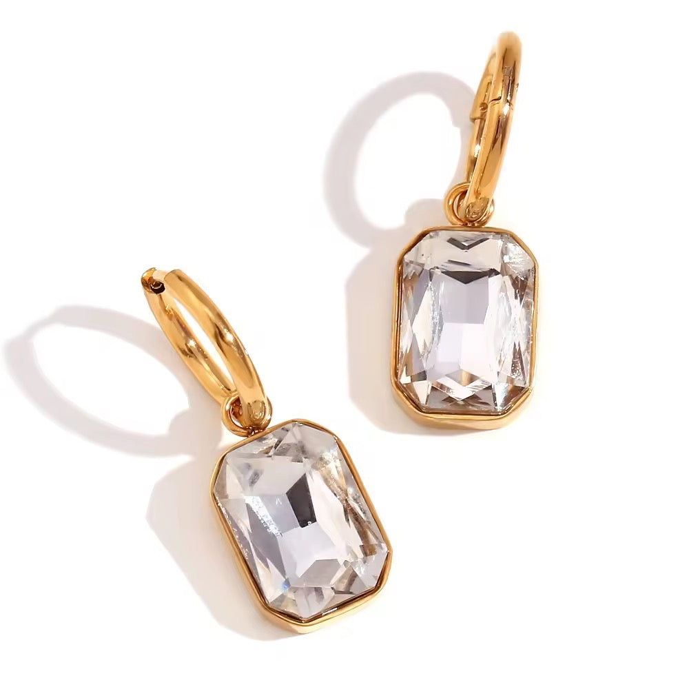 Lena Celestia Earrings - 18K Gold Anti-Tarnish