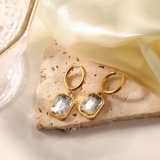 Lena Celestia Earrings - 18K Gold Anti-Tarnish