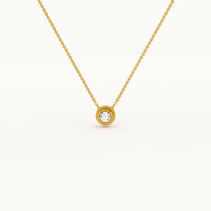 Lena Minimal Necklace - 18K Gold Anti-Tarnish
