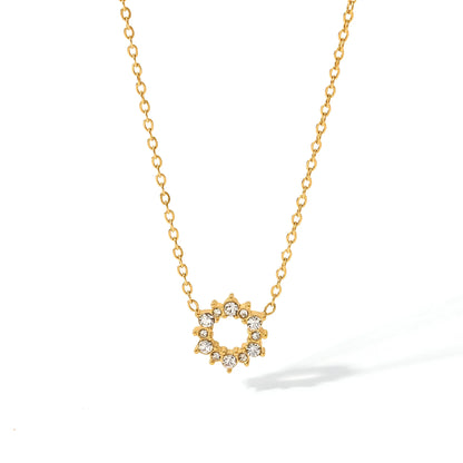 Luka Dainty Necklace - 18K Gold Anti-Tarnish