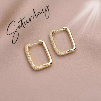 Alara Celeste Earrings - 18K Gold Anti-Tarnish