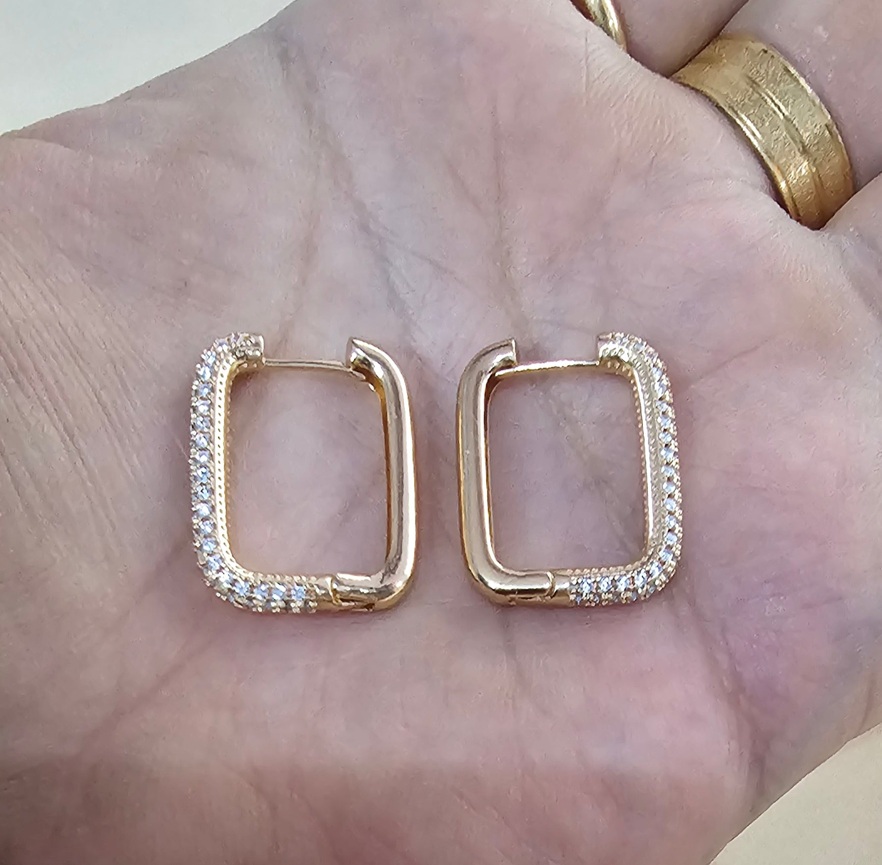 Alara Celeste Earrings - 18K Gold Anti-Tarnish