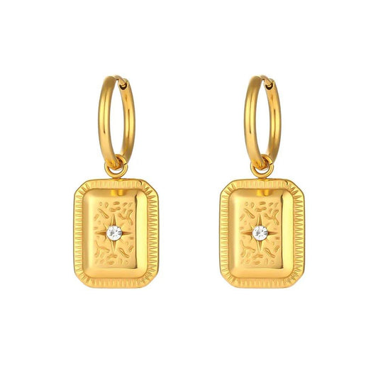 Golden Era Huggies - 18K Gold Anti-Tarnish