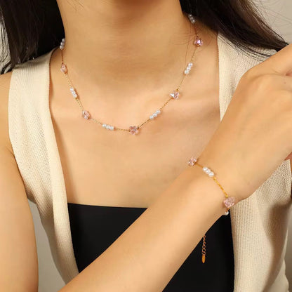 The Pearl Nymph Bracelet – 18K Gold Anti-Tarnish