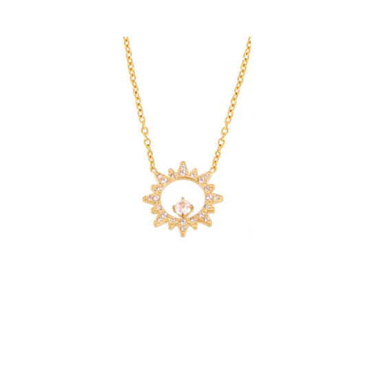 Sahara Minimal Necklace - 18K Gold Anti-Tarnish