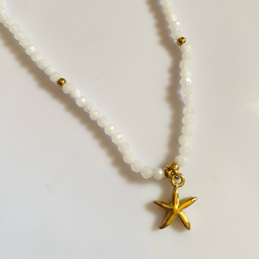 Elle Marina Necklace - 18K Gold Anti-Tarnish
