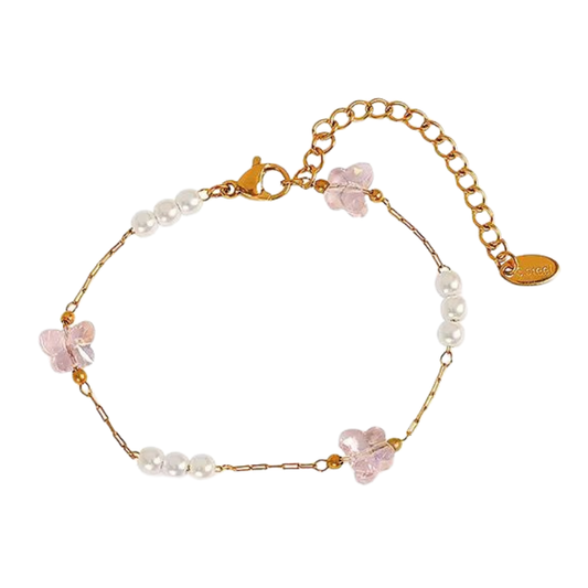 The Pearl Nymph Bracelet – 18K Gold Anti-Tarnish