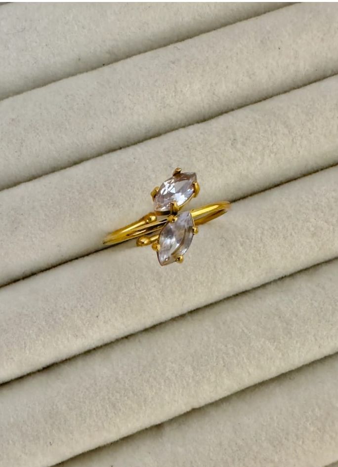 Diya Minimal ring- 18K Gold Anti-Tarnish