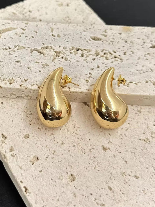 Haidi Bottega Teardrop Earrings - 18K Gold Plated