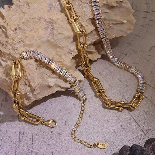 Tilly Chunky Necklace - 18K Gold Anti-Tarnish