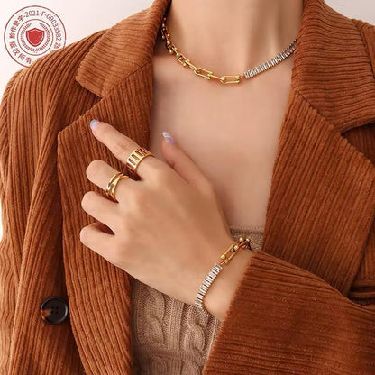 Tilly Chunky Necklace - 18K Gold Anti-Tarnish
