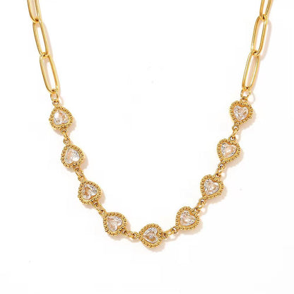Mikaela Chunky Necklace - 18K Gold Anti-Tarnish