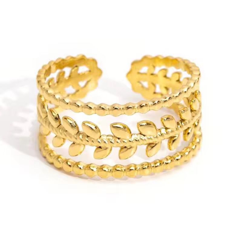 Adele Flower ring- 18K Gold Anti-Tarnish