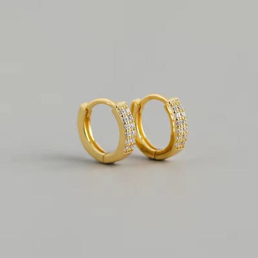 Rupal Dainty Earrings - 18K Gold Anti-Tarnish
