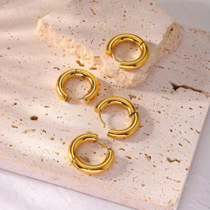 Hema Hoops - 18K Gold Anti-Tarnish
