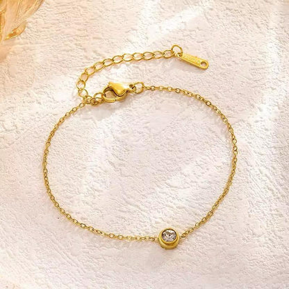 Diamond Spark Bracelet – 18K Gold Anti-Tarnish