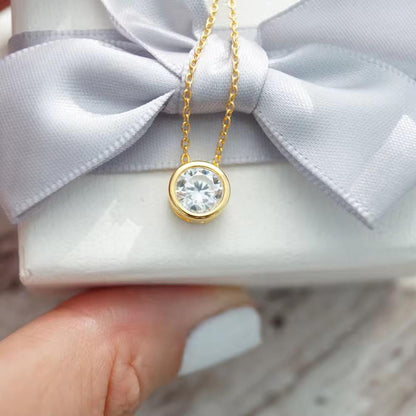 Lena Minimal Necklace - 18K Gold Anti-Tarnish