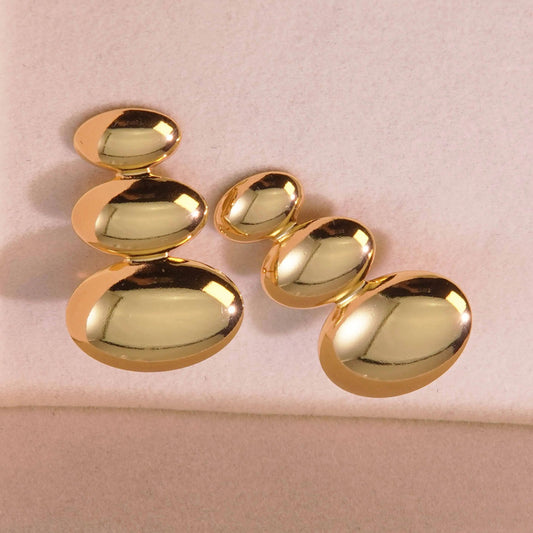 Joyla Gold Drop Earrings – 18K Gold Anti-Tarnish